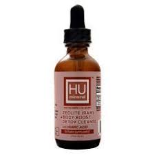 Zeolite Raw Whole Body Boost Detox Cleanse with Humic Acid Mineral 2 oz